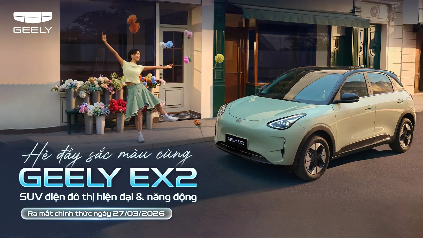 Khách hàng trải nghiệm mẫu xe Geely tại sự kiện